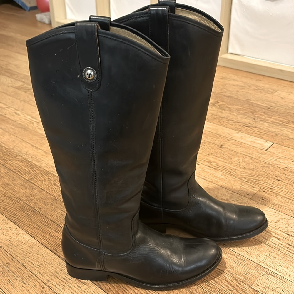 Frye Melissa Leather Boots - Picture 2 of 10